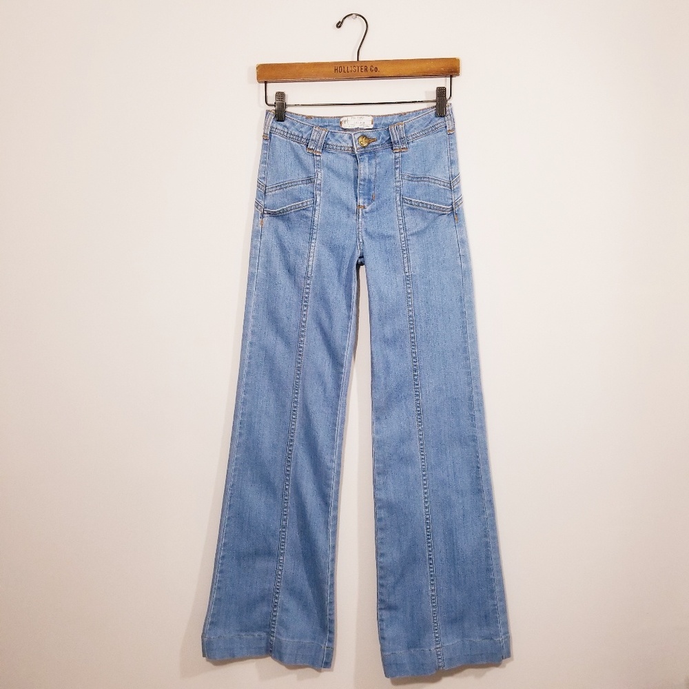 Free People Flare Leg Jeans
